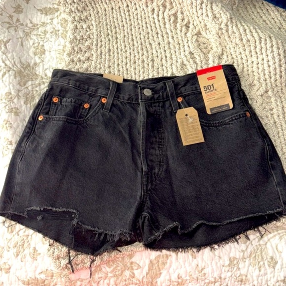 Levi’s Black 501 Jean Shorts - NEW